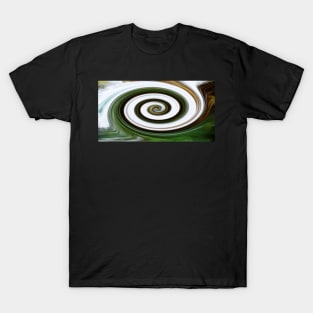 Nature's Illusions- Emerald Whirlpool T-Shirt